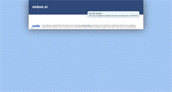 Desktop Screenshot of estave.si